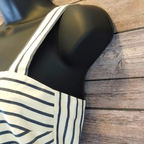 Banana Republic Stripe Dress Size 6 - Picture 4 of 15